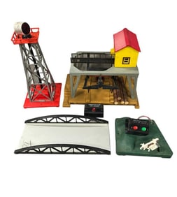 4 Late American Flyer Accessories