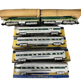 Boxed American Flyer Rocket Set