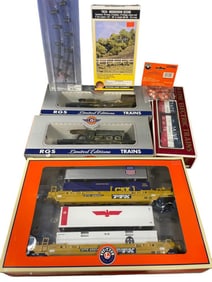 7pc Modern Train Lot