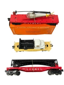 3 UNRUN Lionel Freight Cars