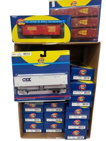 22pc Athearn HO Train Lot