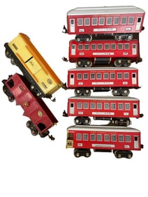 7Pc Lionel Prewar Rollingstock, 5 Redone