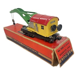 Scarce Boxed Lionel Late 2810 Crane