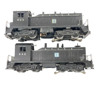 Lionel 622 & 623 ATSF NW2 Diesels