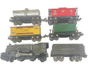 6pc Lionel 249E Set (237W) (1 of 3)