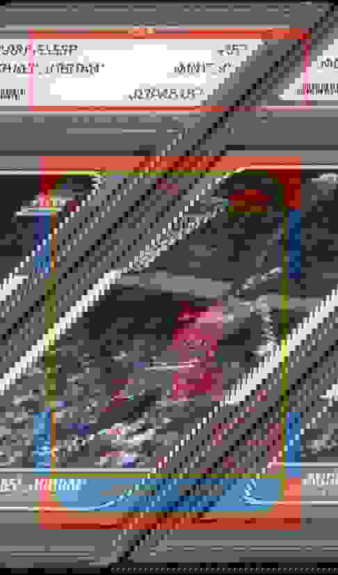 michael jordan 87 fleer card