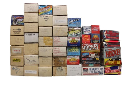 Basketball, Hockey, Football, Boxing etc. cards