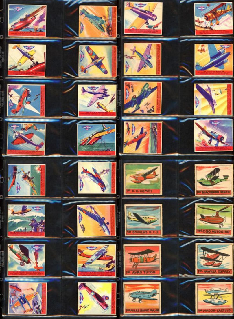 1930's/40's Aviation Goudey & Strip Cards Sets (1 of 12)