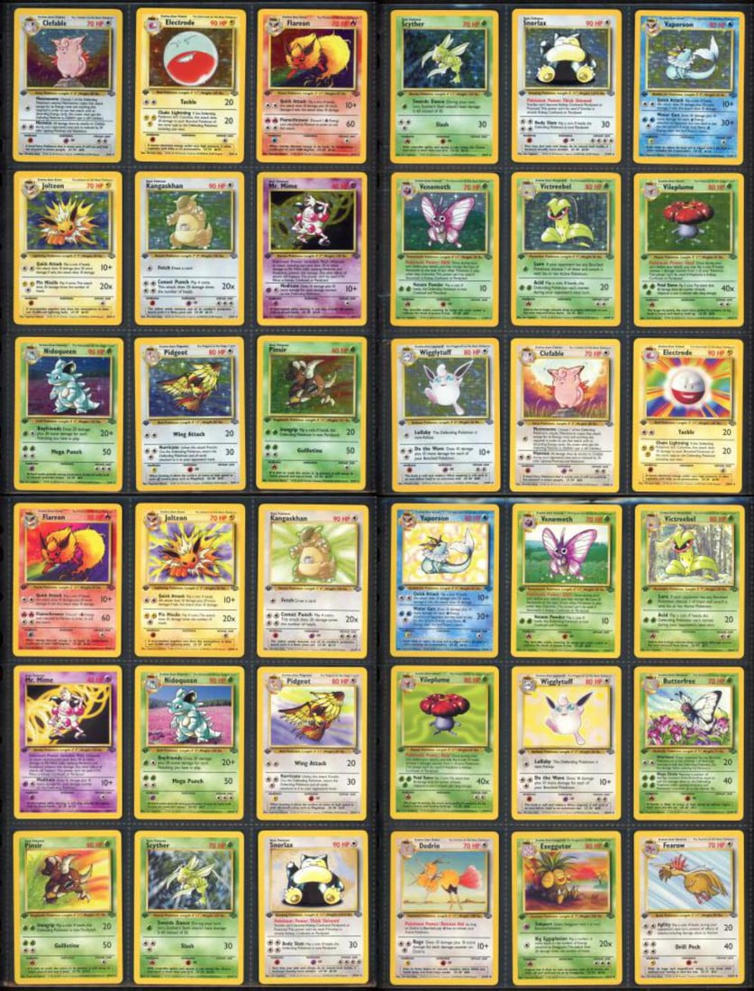 Pokemon Jungle Complete 1st Edition Set /64 (1 of 10)