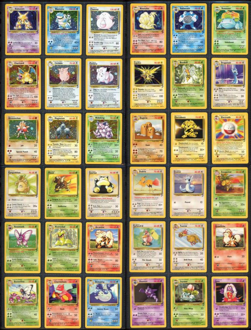 Pokemon Base Set 2 Near Complete Set 117/132 (1 of 17)
