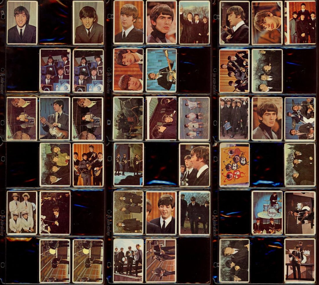 (107) 1960's Beatles Trading Cards (1 of 20)