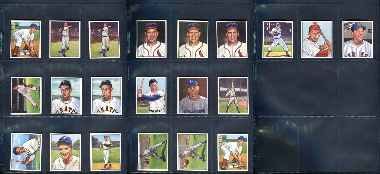 1950 Bowman Baseball Card Lot (1 of 8)