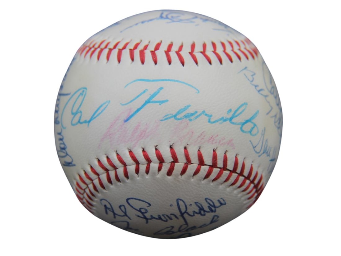 Brooklyn Dodgers Multi-Signed Baseball - JSA (1 of 6)