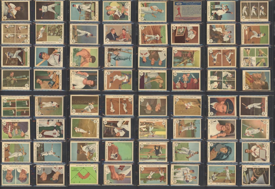 1959 Fleer Ted Williams Card Lot (1 of 9)