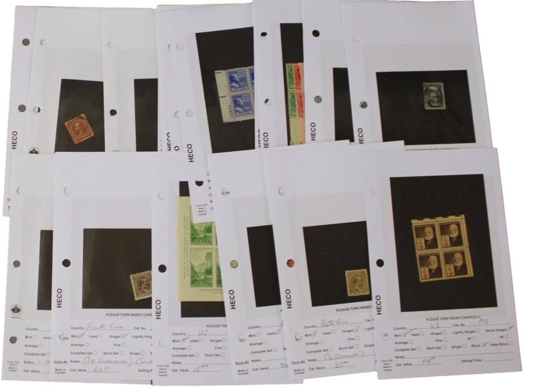 United States Collection in Two Counter Books (1 of 5)