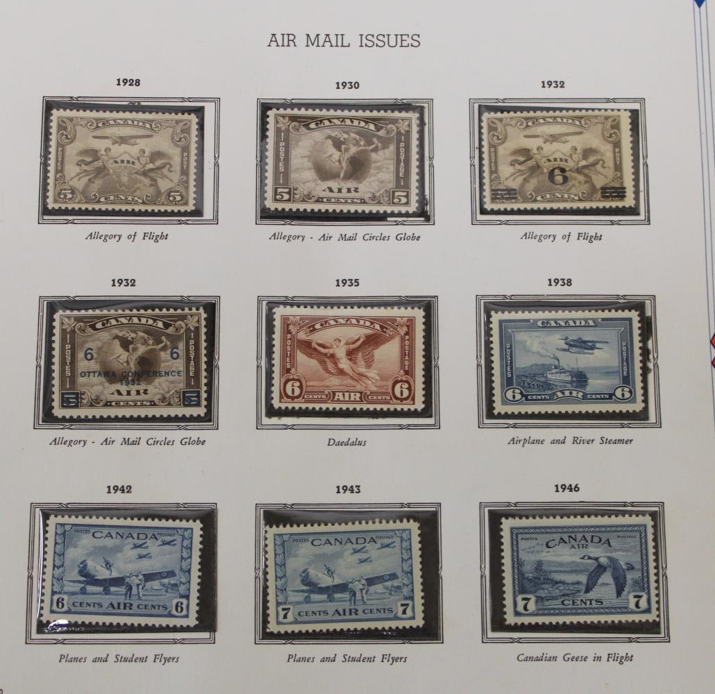 Canada. Collection on White Ace Pages (1 of 6)