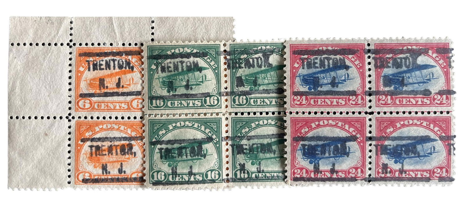 U.S. C1-3 Blocks of Four (1 of 2)