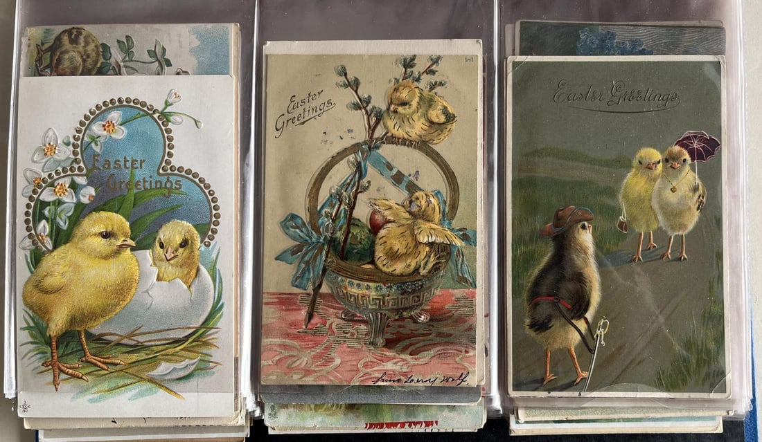 Vintage Easter Post Card Lot (1 of 8)