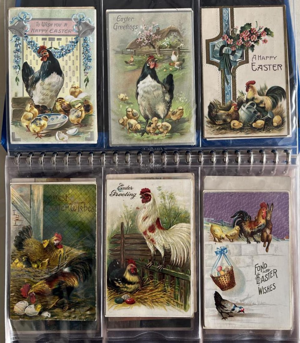 Vintage Holiday Post Card Lot (1 of 6)