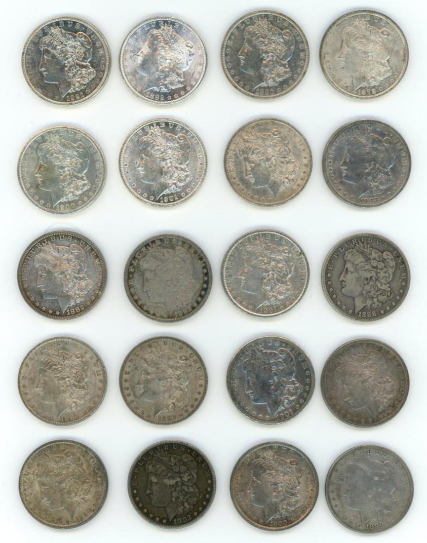 (20) Morgan Dollars (1 of 2)