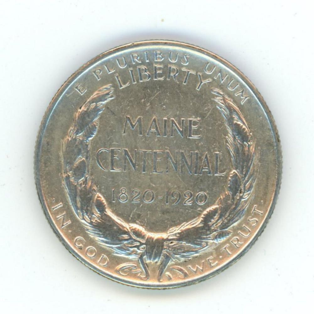 1920 Maine Centennial Commemorative Half Dollar (1 of 2)