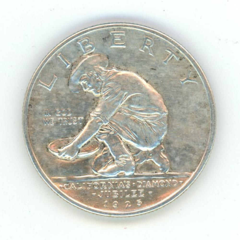 1925-S California Jubilee Commemorative Half Dolla (1 of 2)