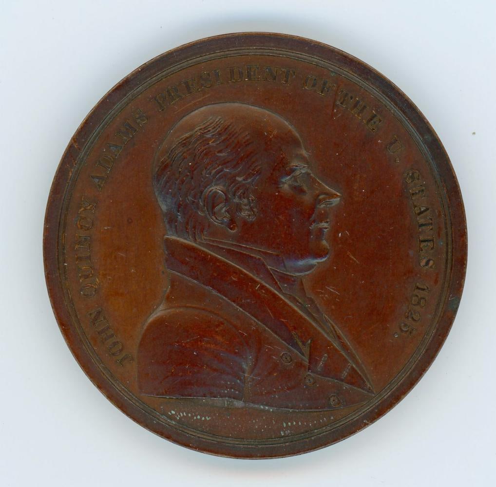 John Quincy Adams Indian Peace Medal (1 of 2)