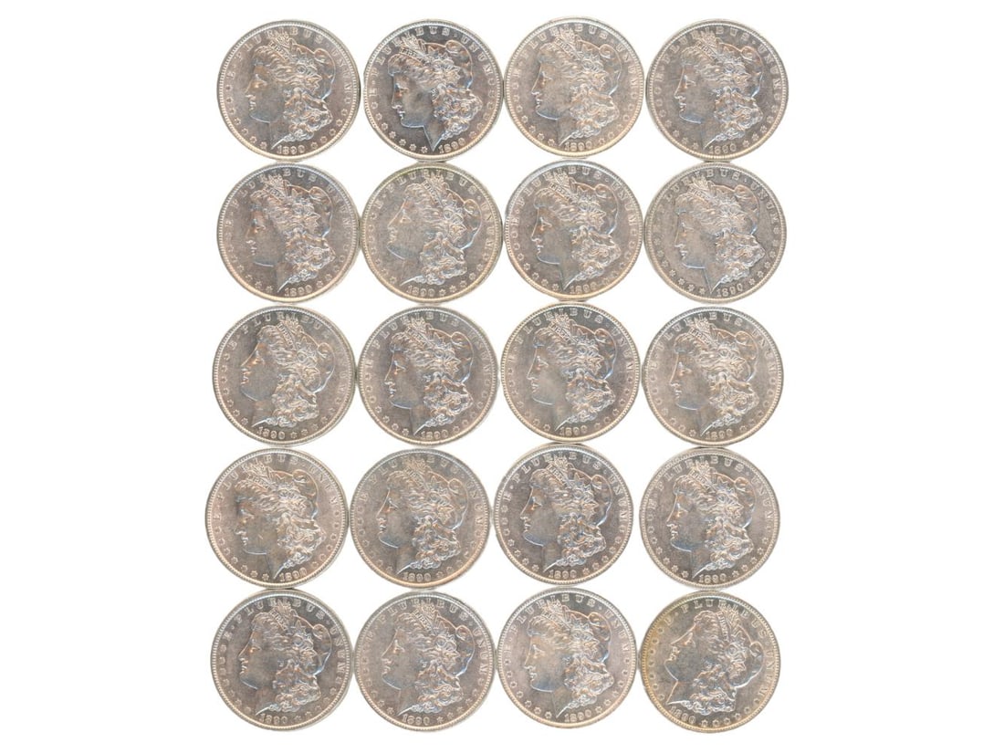 (20) 1890-O Morgan Dollars (1 of 2)