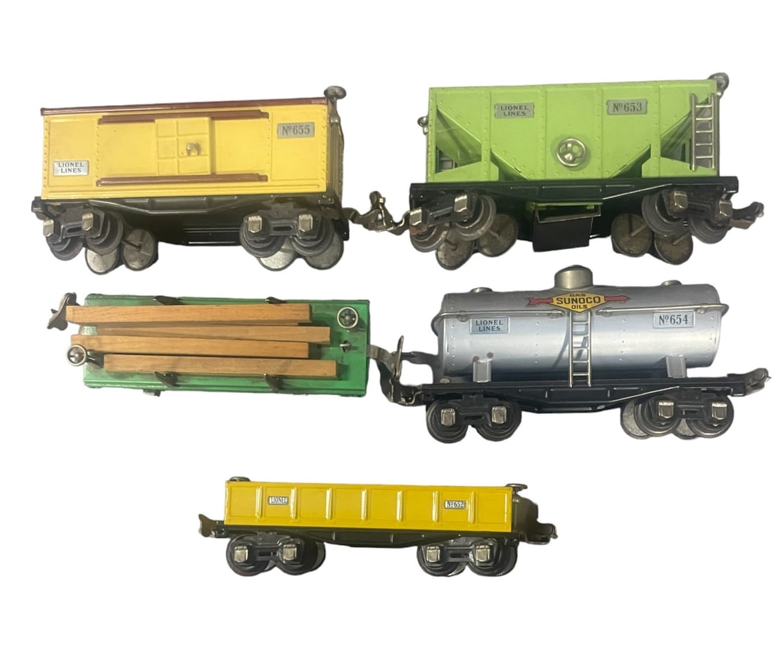 5 Nice Lionel 600 Freights (1 of 3)