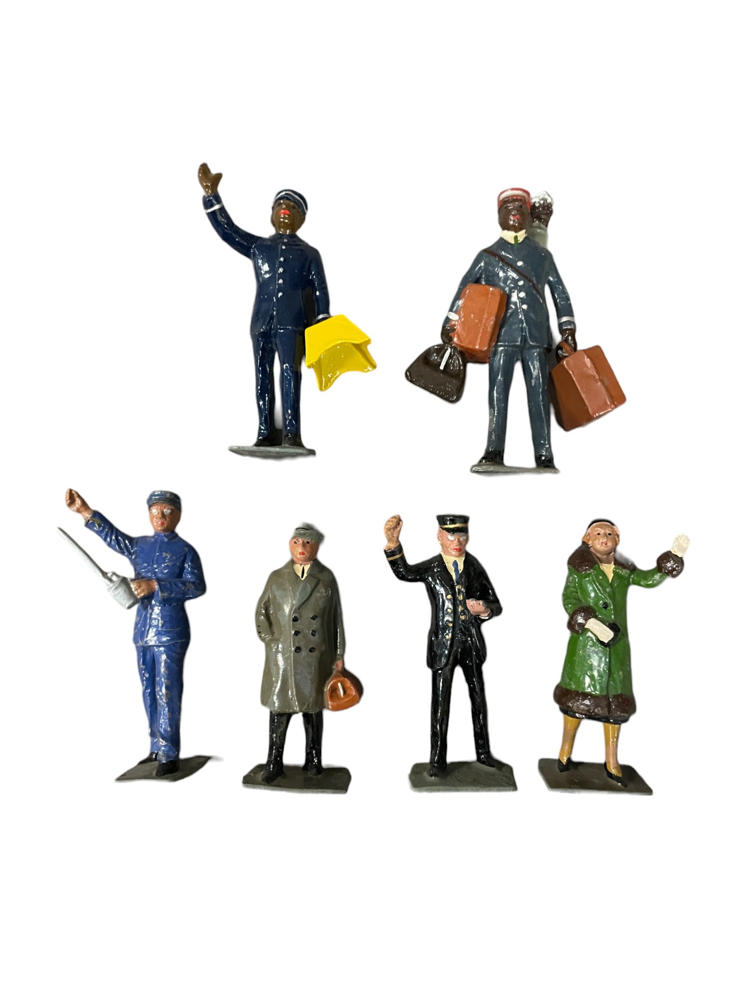 6pc Original Lionel Figure Set (550) (1 of 2)