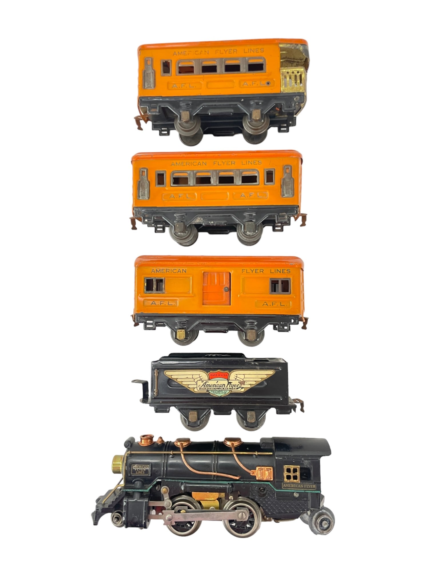 1932 American Flyer Steam Passenger Set (1 of 5)