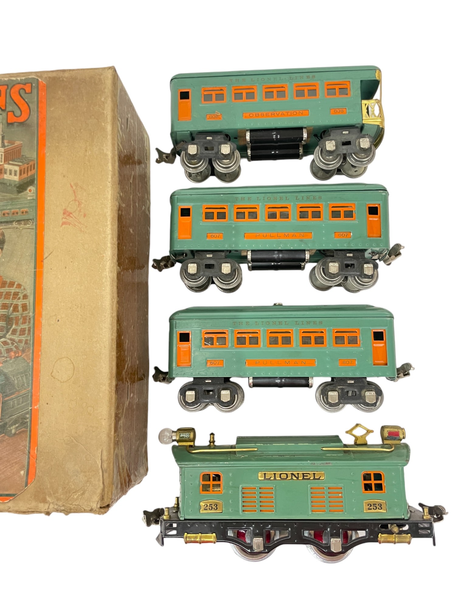 Boxed 1930 Lionel Set 296 (1 of 6)