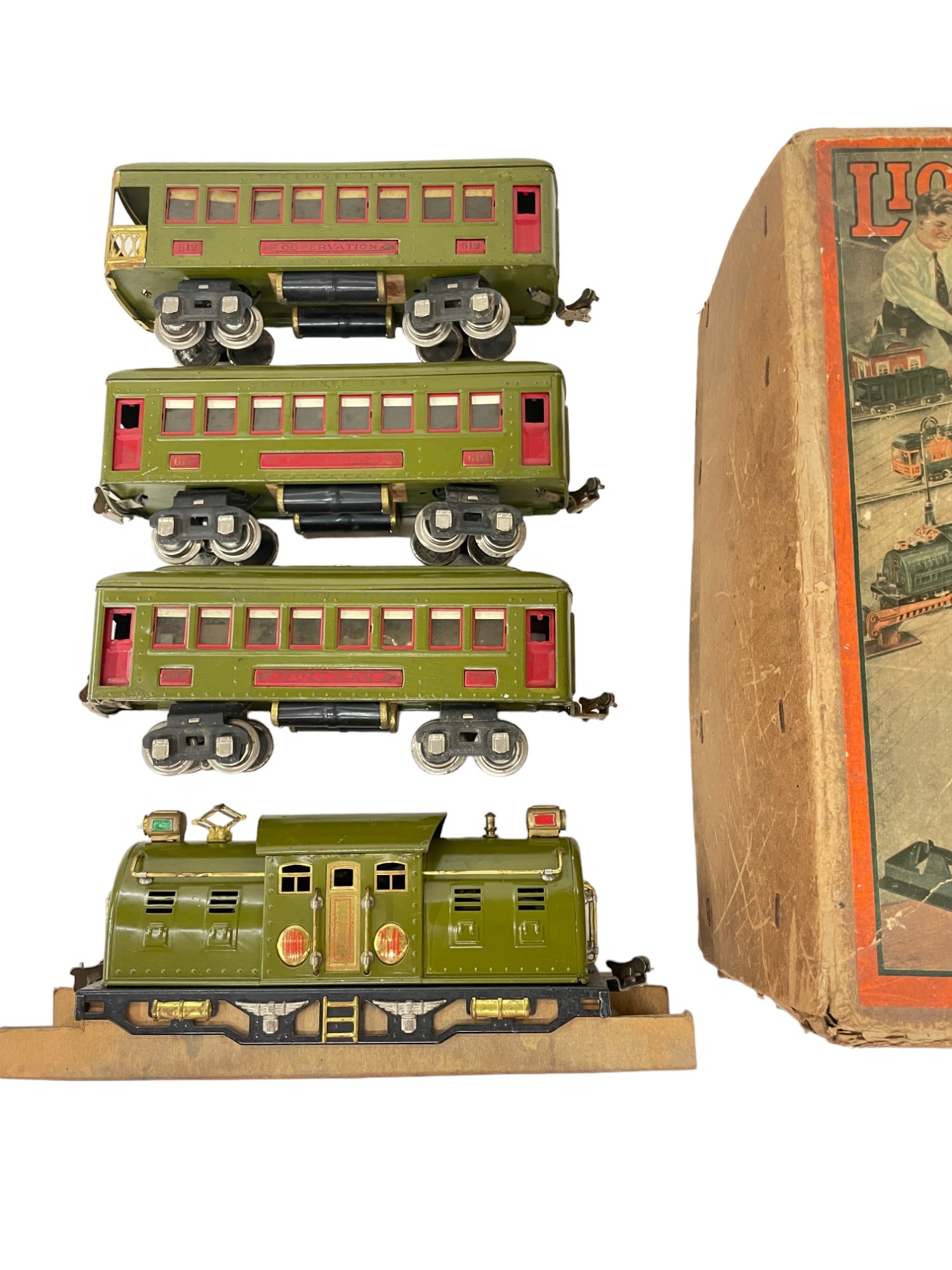 Unusual Boxed Lionel Set 266E (1 of 11)