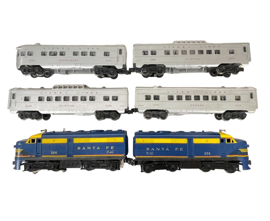 6pc Lionel 204 Passenger Set (1 of 9)