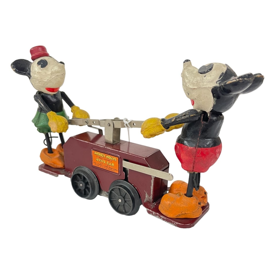 RARE Lionel 1100 Mickey Mouse Handcar, TLC (1 of 7)