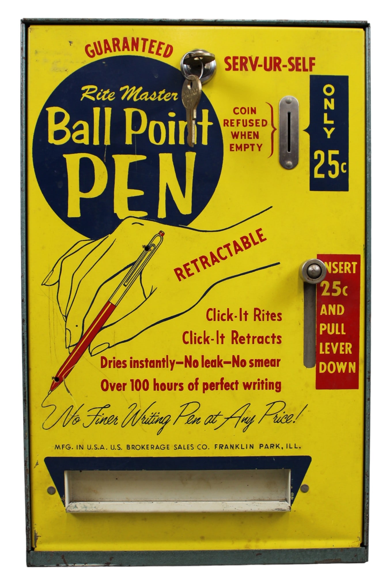 Coin Op Rite Master Ball Point Pen Dispenser (1 of 3)
