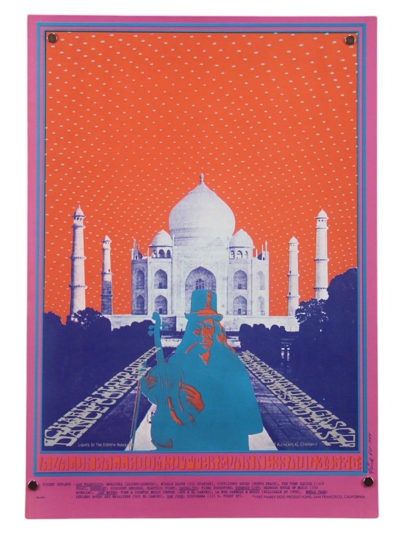 1967 Charles Lloyd Quarter FD-74 Poster, 1st Print (1 of 1)