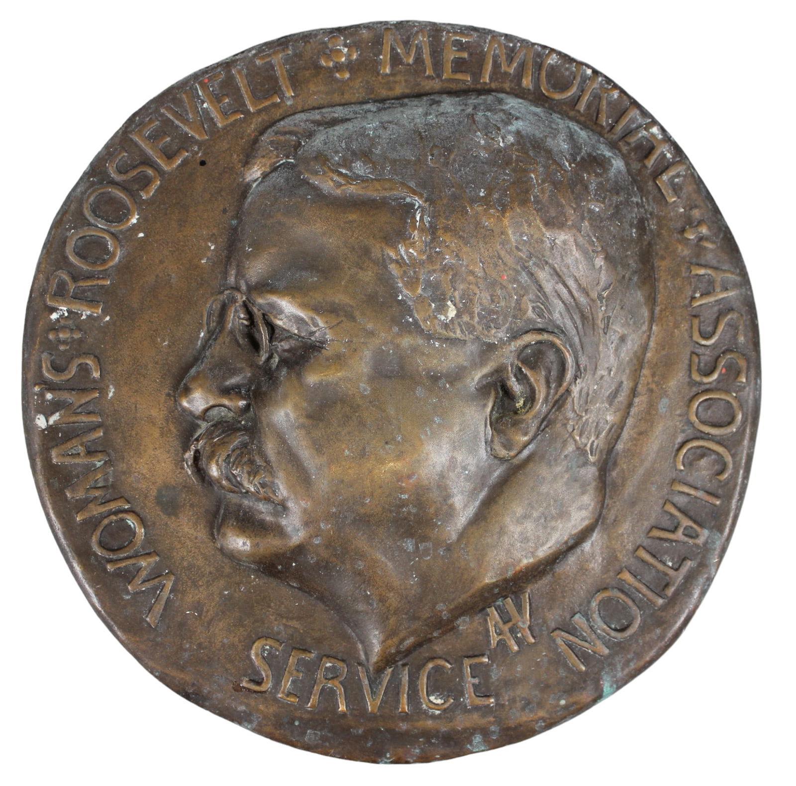 Anna Vaughn Hyatt Huntington, Roosevelt Plaque (1 of 2)