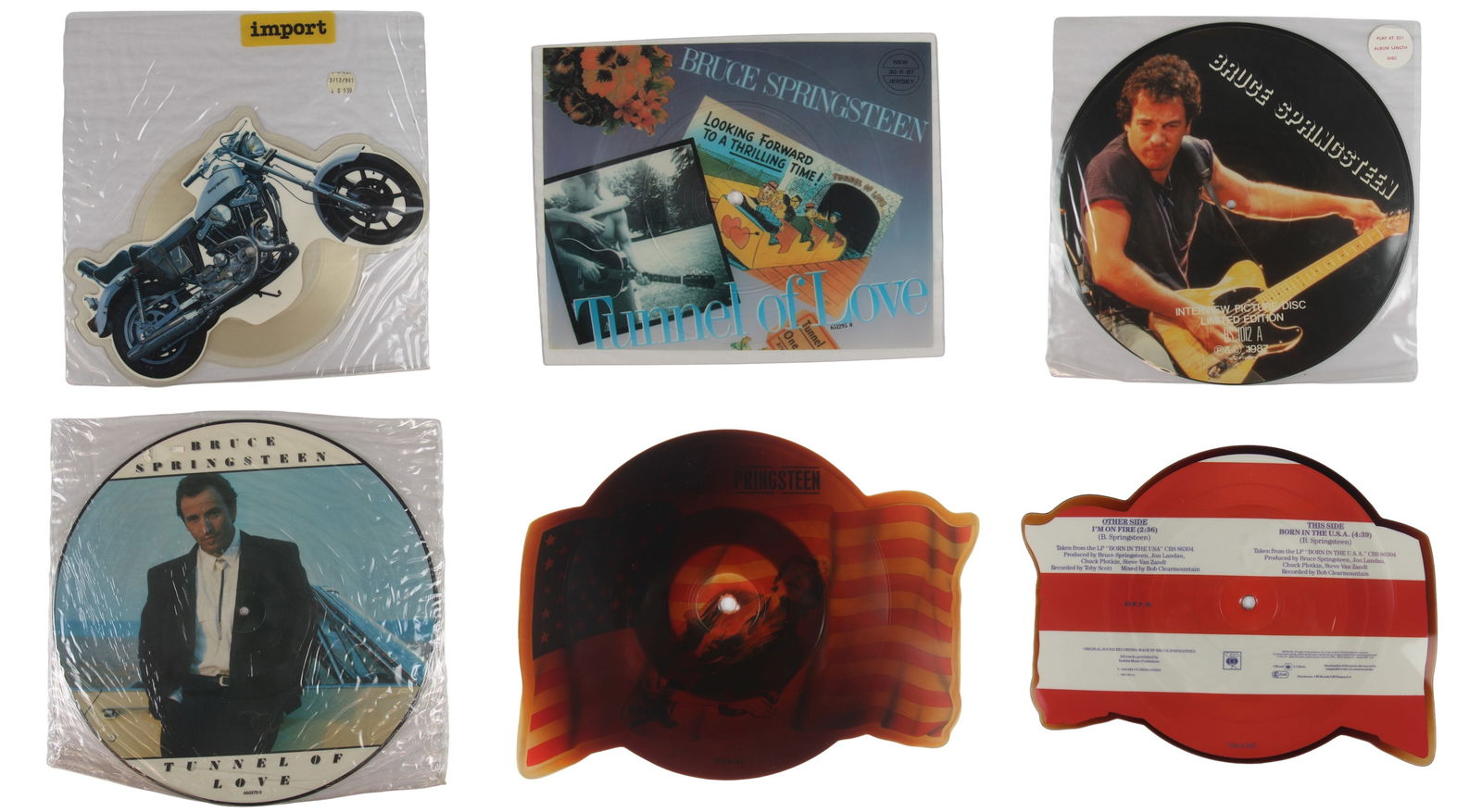 (11) Bruce Springsteen LP Picture Disc (1 of 2)