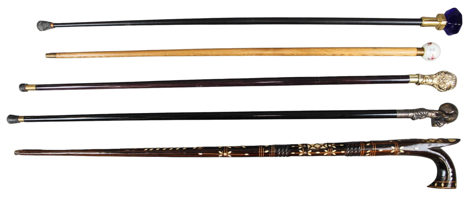 5 Figural Walking Canes (1 of 4)