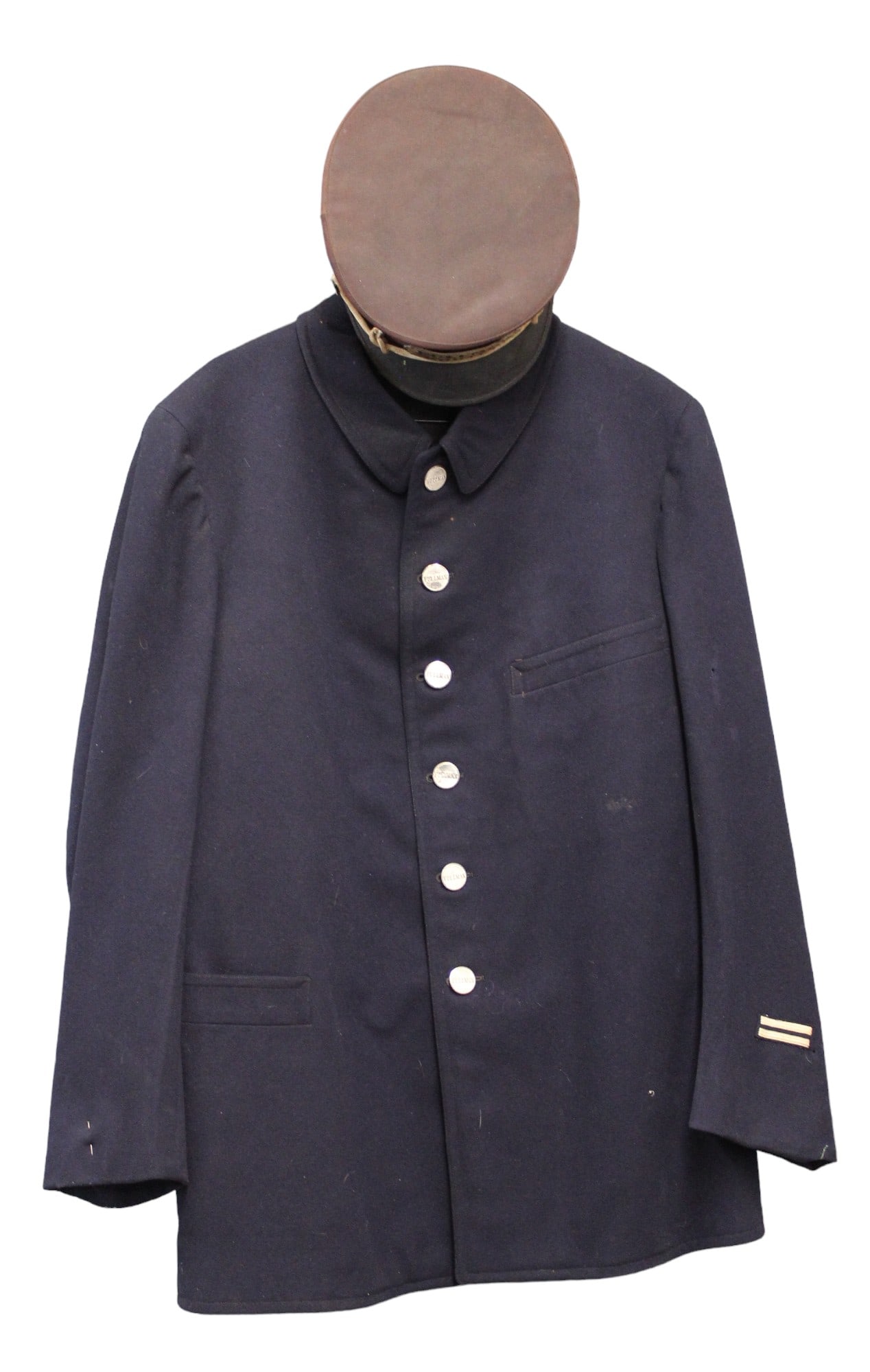 Pullman Railroad Porter Uniform Jacket, Vest & Cap (1 of 15)