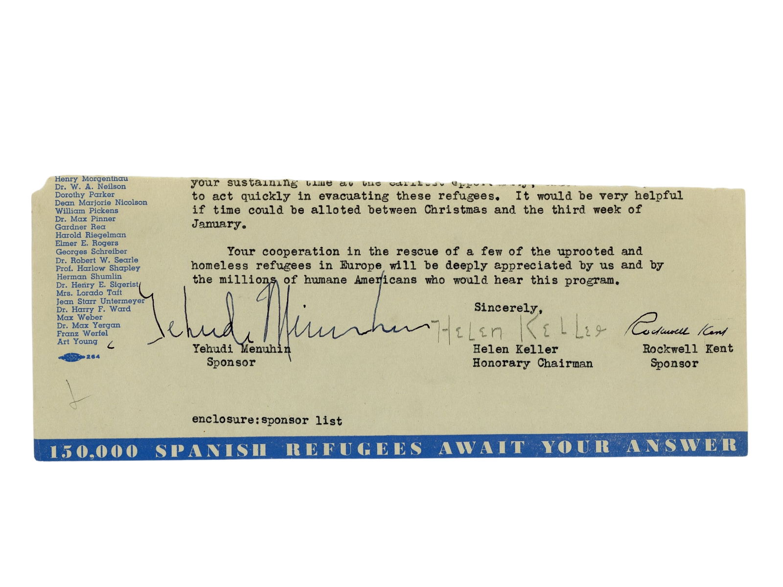 Helen Keller / Rockwell Kent / Yehudi Menuhin (1 of 1)