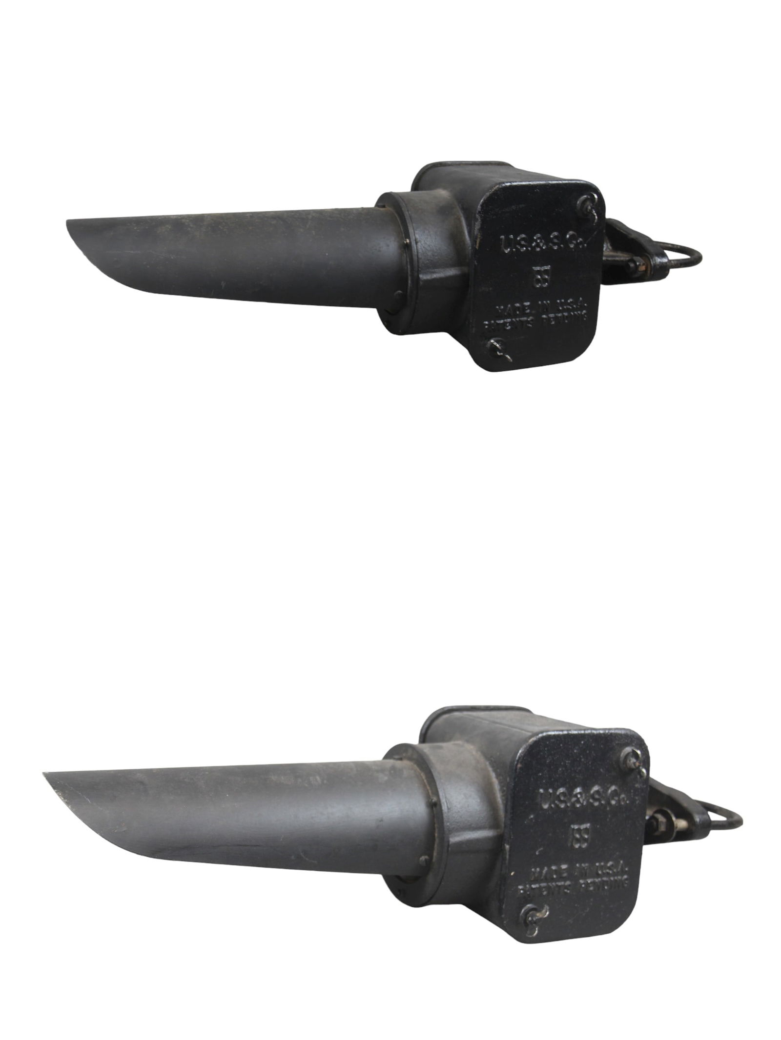 Pair of U.S.& S. Co. Railroad Signal Lights (1 of 9)