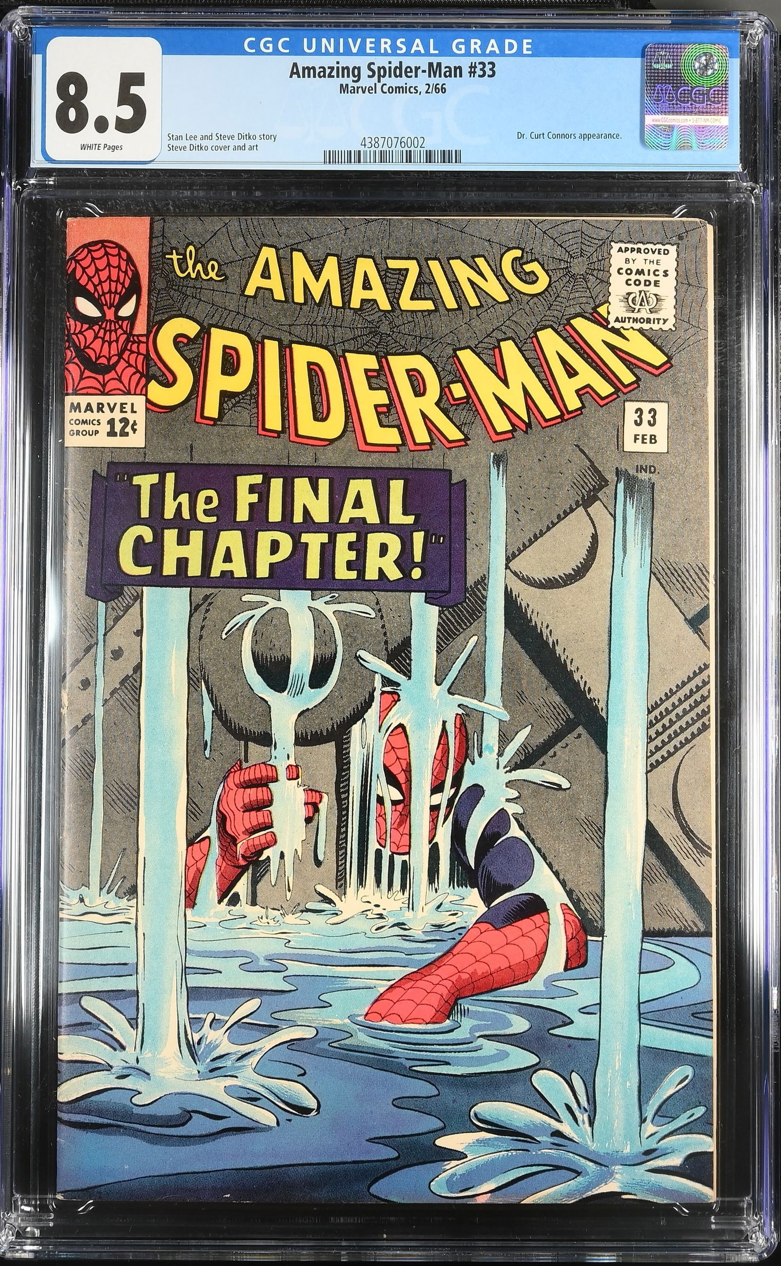 Amazing Spider-Man #33 2/66 CGC 8.5 (1 of 2)