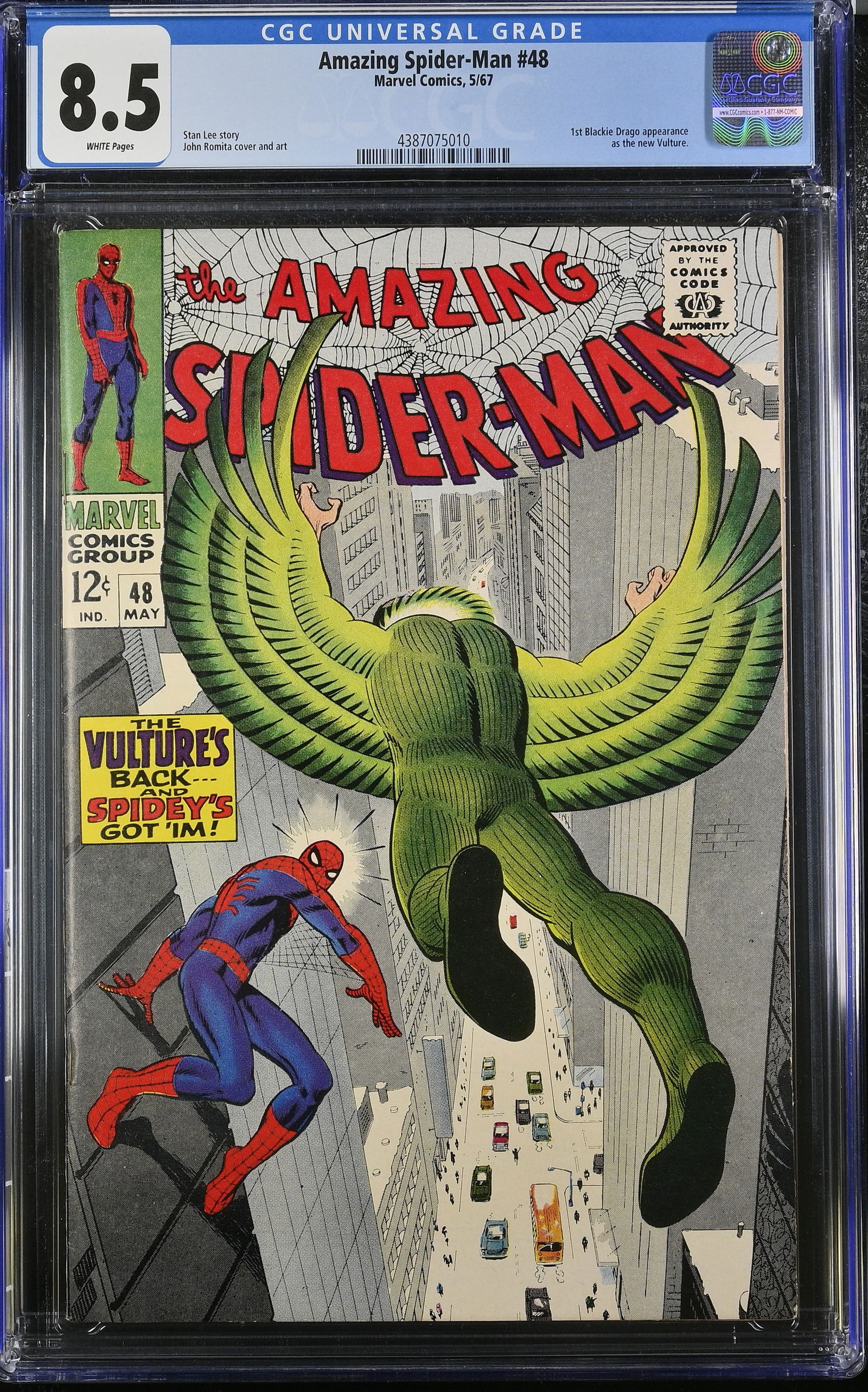 Amazing Spider-Man #48 5/67 CGC 8.5 (1 of 2)