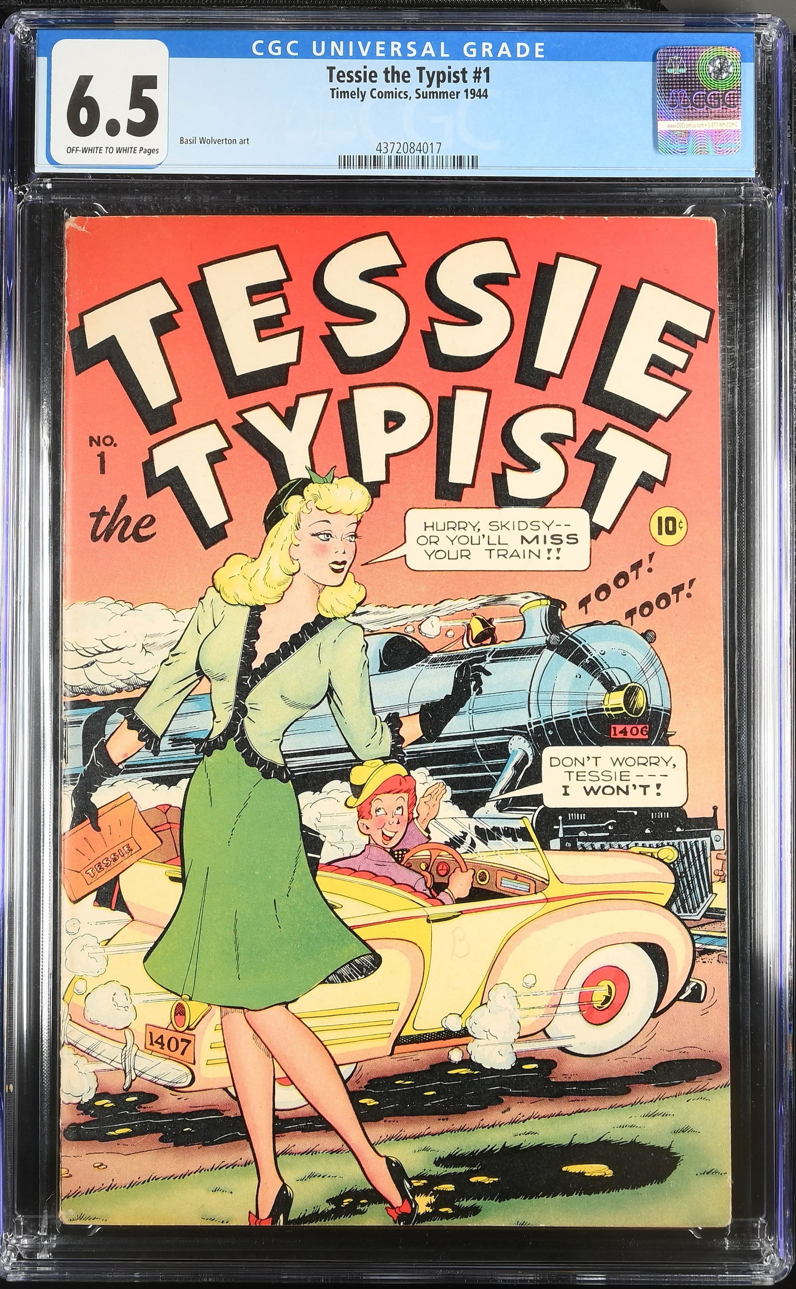Tessie the Typist #1 Summer 19446.5 CGC 6.5 (1 of 2)