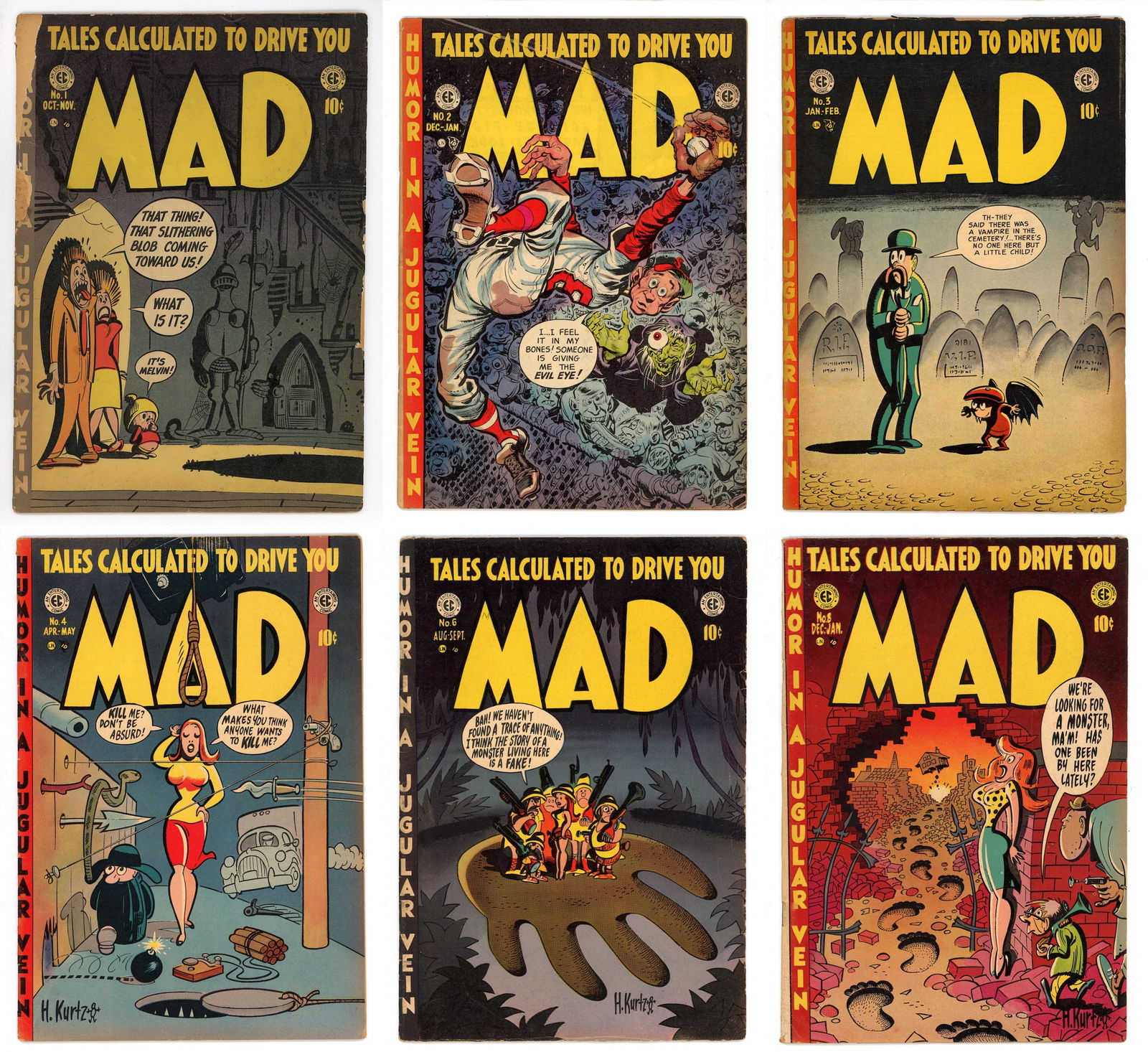 E.C. Comics Mad Magazine Early Issue Run (1 of 6)