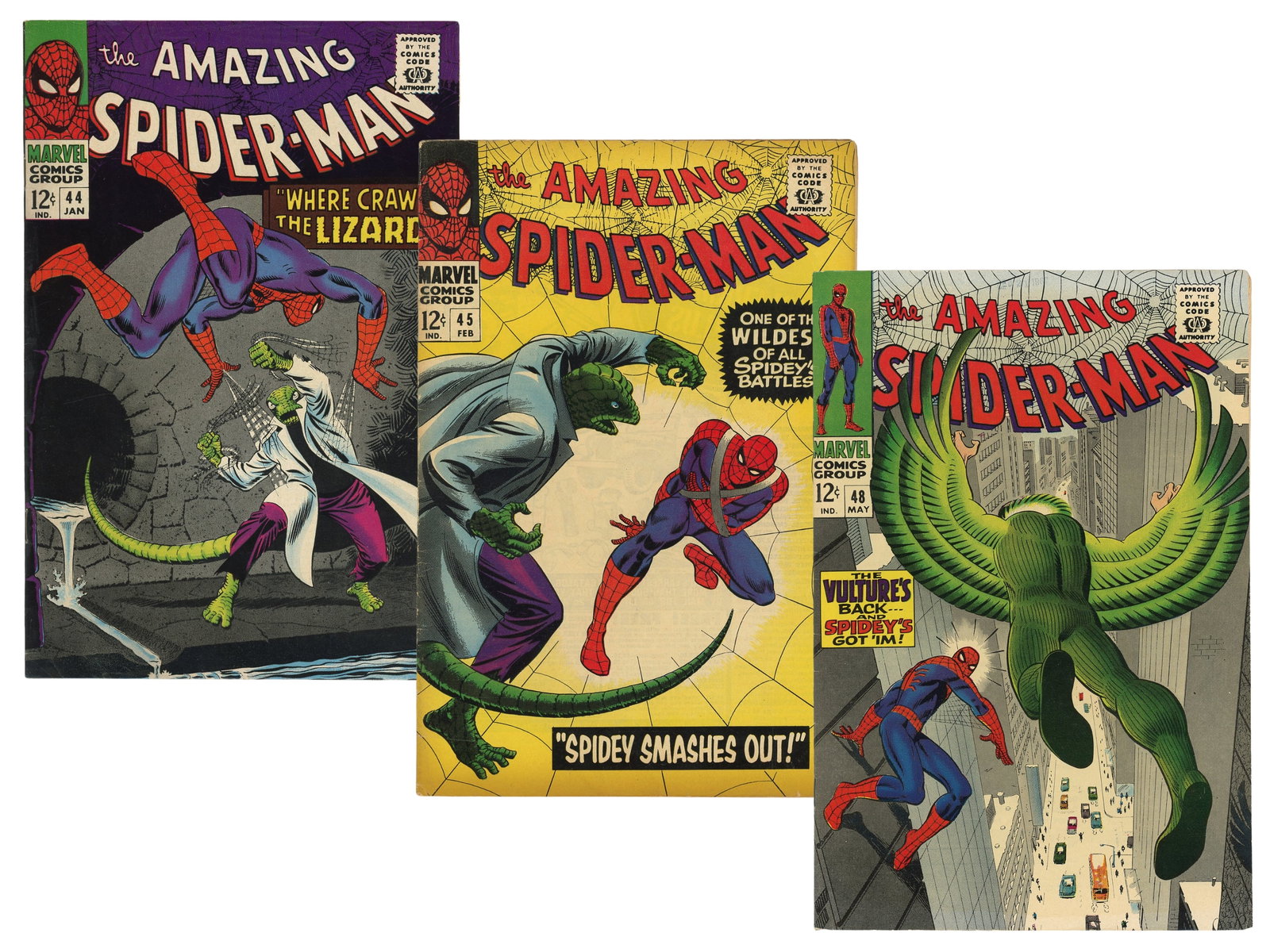 (3) Early Marvel Amazing-Spider Man Issues (1 of 7)