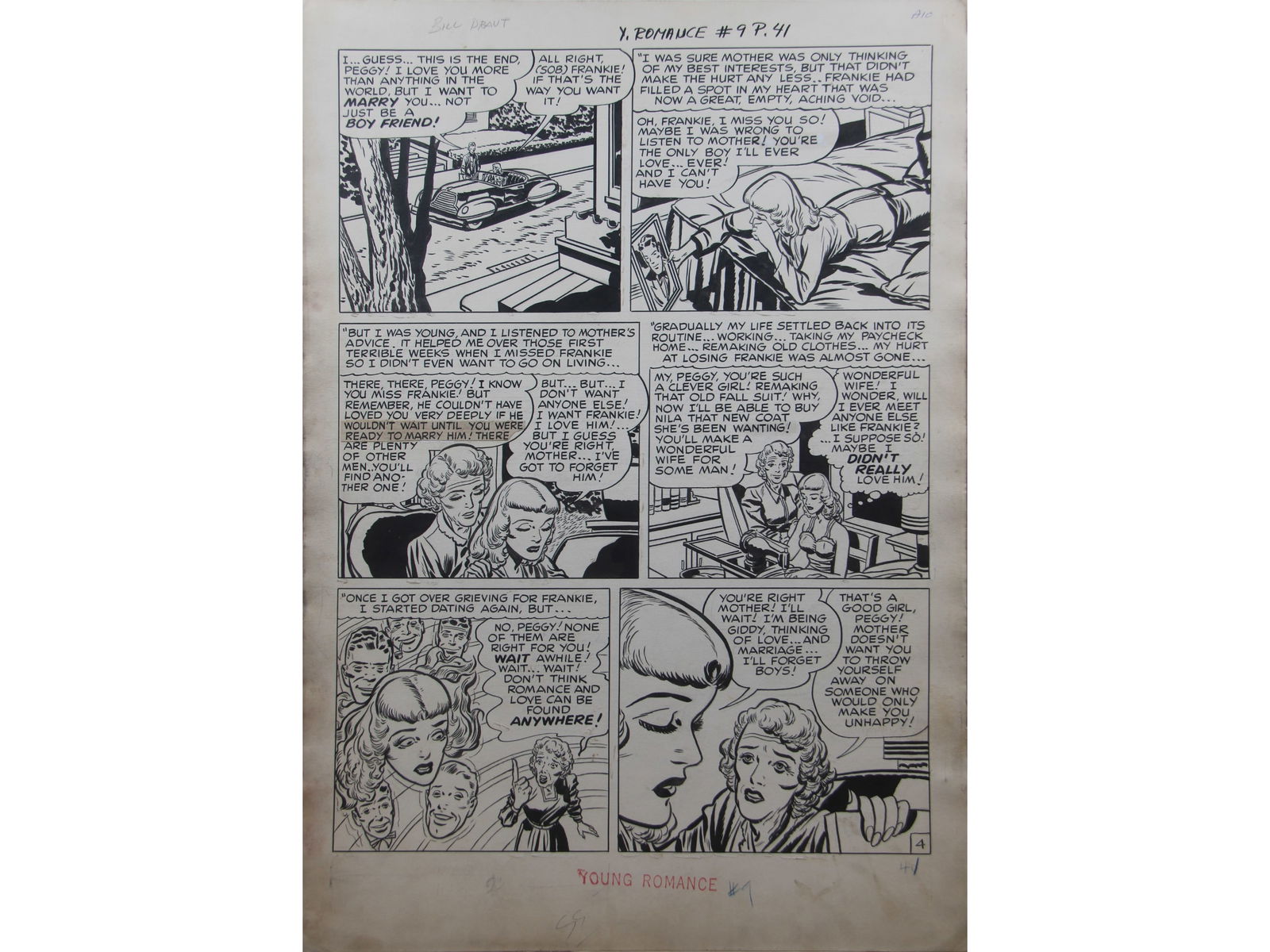 Bill Draut Young Romance #v2#3 (9) Story Page 4 (1 of 1)