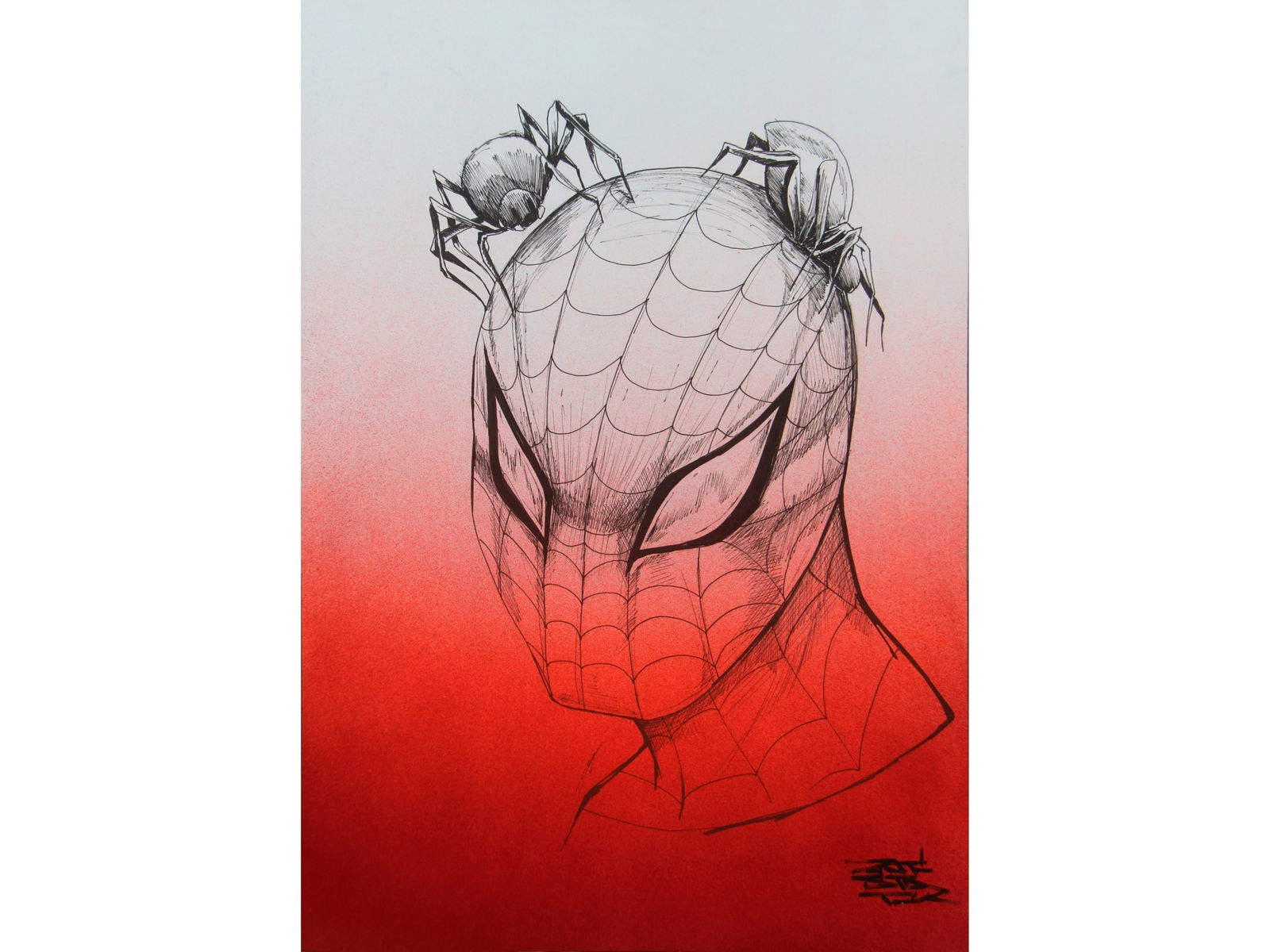 Antistatik - Spider-Man Illustration Original Art (1 of 1)